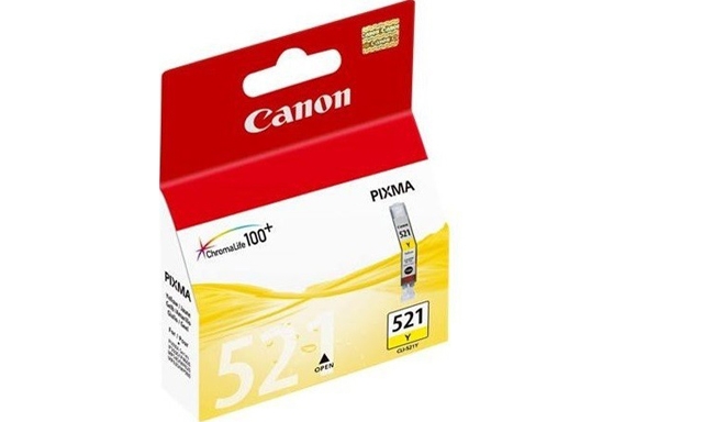   Canon CLI-521; 2936B004; Yellow; 