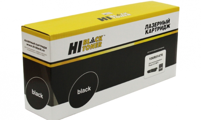  Hi-Black  Xerox 106R01476; Phaser 6121; Black