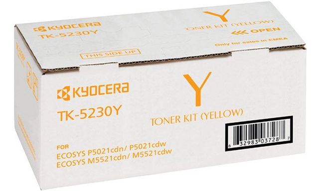   Kyocera TK-5230Y; 1T02R9ANL0; Yellow; 