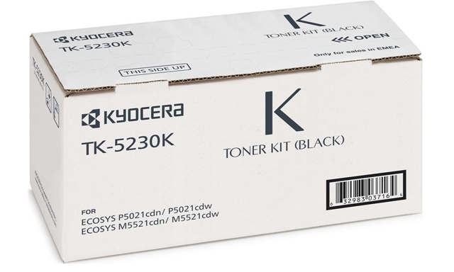   Kyocera TK-5230K; 1T02R90NL0; Black; 