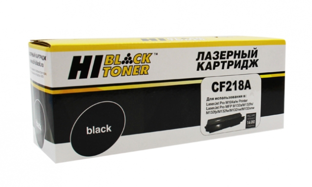 Картридж Hi-Black аналог HP CF218A; №18A