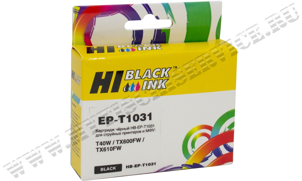  Hi-Black  Epson T1031; C13T10314A10; Black