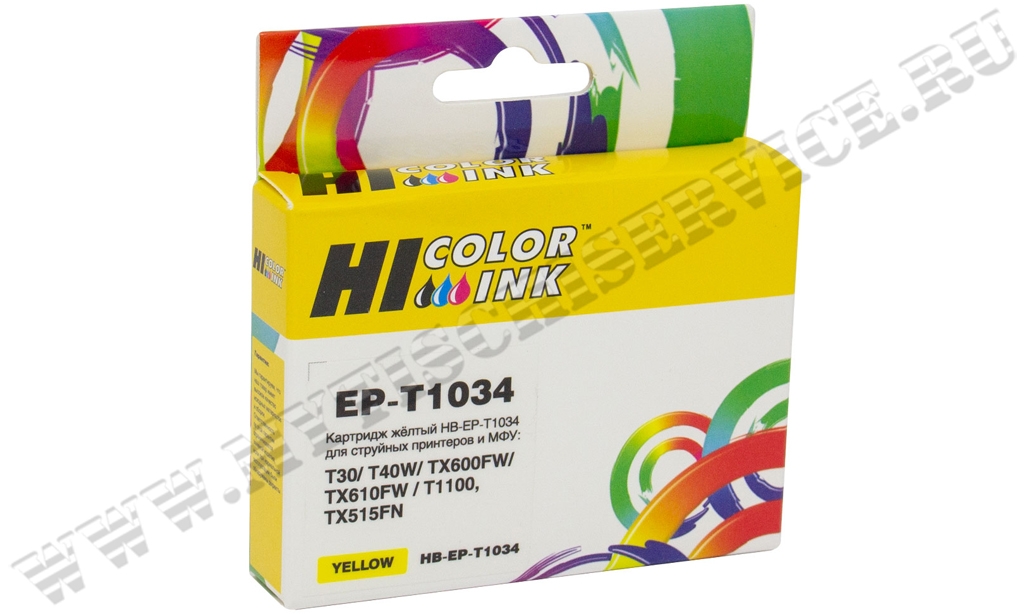  Hi-Black  Epson T1034; C13T10344A10; Yellow