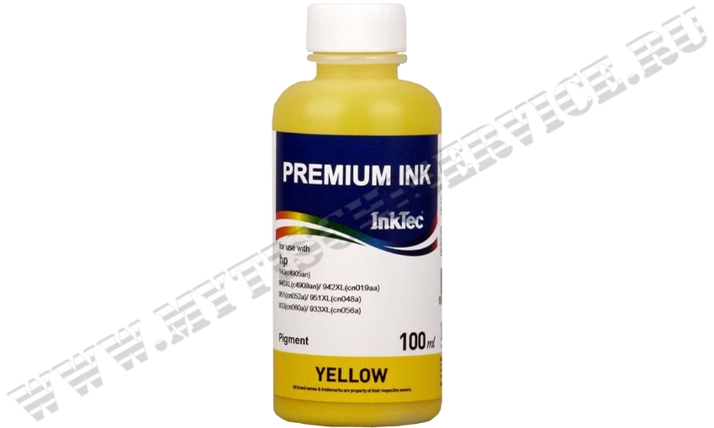  InkTec H8940  HP; 100; Yellow Pigment