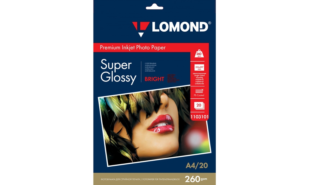   Lomond; Super Glossy; 4; 260; 20