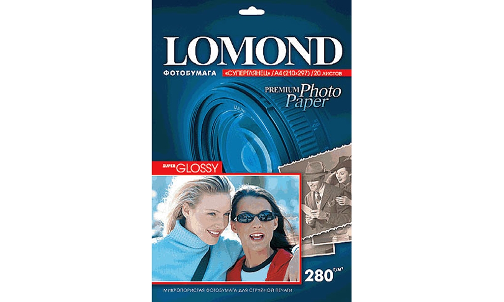   Lomond; Super Glossy; 4; 280; 20