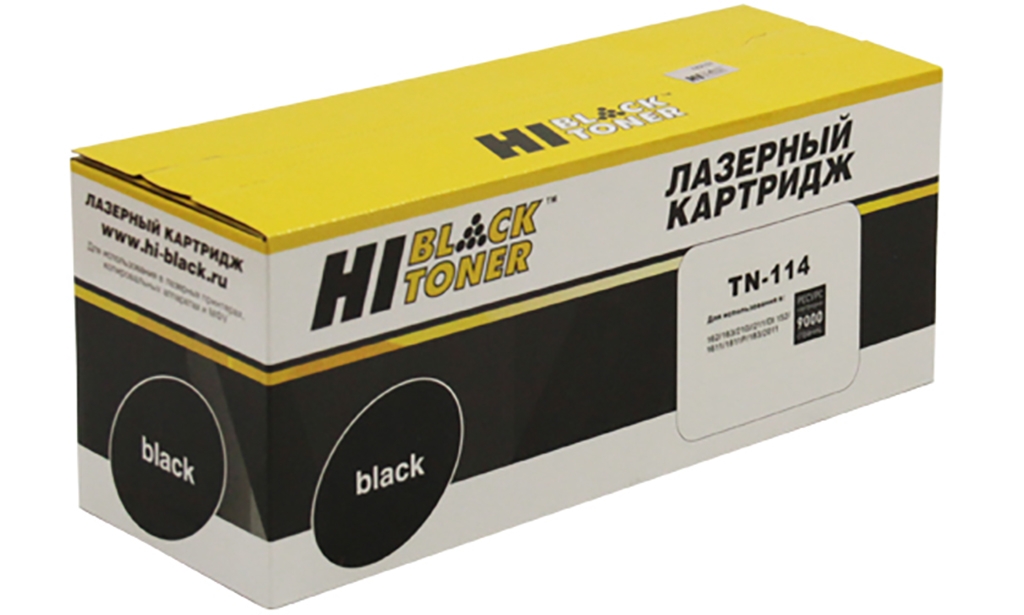 - Hi-Black  Konica-Minolta TN-106B; TN-114